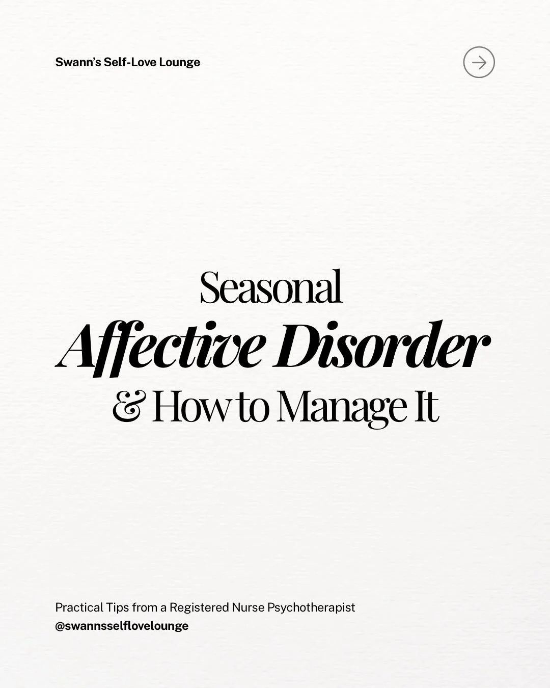 As the days get darker and colder, our moods can shift too. Seasonal Affective Disorder (SAD) is a real and valid experience. You&rsquo;re not &ldquo;overreacting,&rdquo; your brain is responding to less sunlight.
If you&rsquo;re feeling low-energy, 