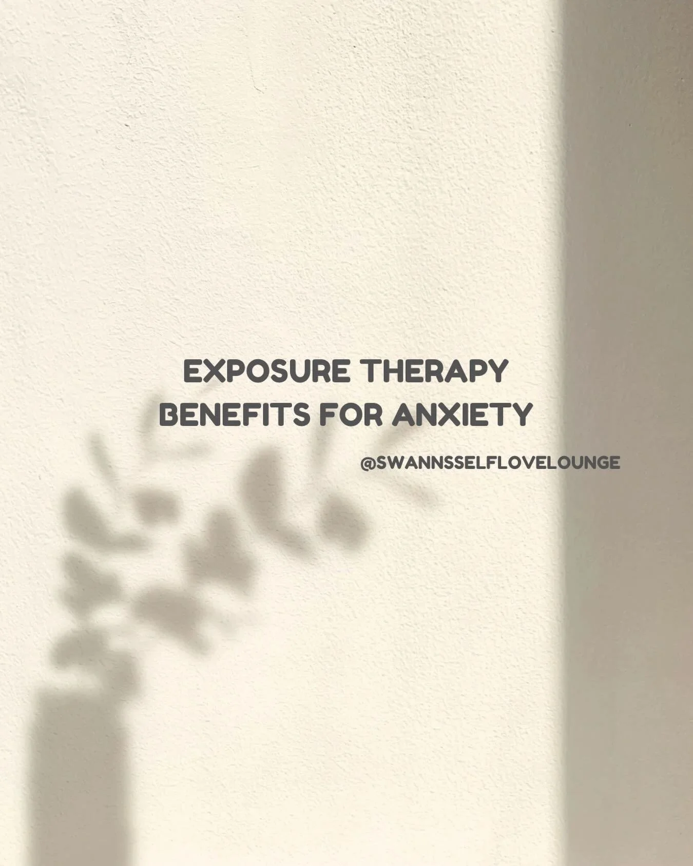 𝐋𝐞𝐭&rsquo;𝐬 𝐫𝐞𝐟𝐫𝐚𝐦𝐞. 𝐀𝐧𝐱𝐢𝐞𝐭𝐲 𝐢𝐬𝐧&rsquo;𝐭 𝐰𝐞𝐚𝐤𝐧𝐞𝐬𝐬 &mdash; 𝐢𝐭&rsquo;𝐬 𝐚𝐧 𝐨𝐯𝐞𝐫𝐩𝐫𝐨𝐭𝐞𝐜𝐭𝐢𝐯𝐞 𝐧𝐞𝐫𝐯𝐨𝐮𝐬 𝐬𝐲𝐬𝐭𝐞𝐦.

Exposure therapy helps retrain your brain by gently and intentionally facing what fe