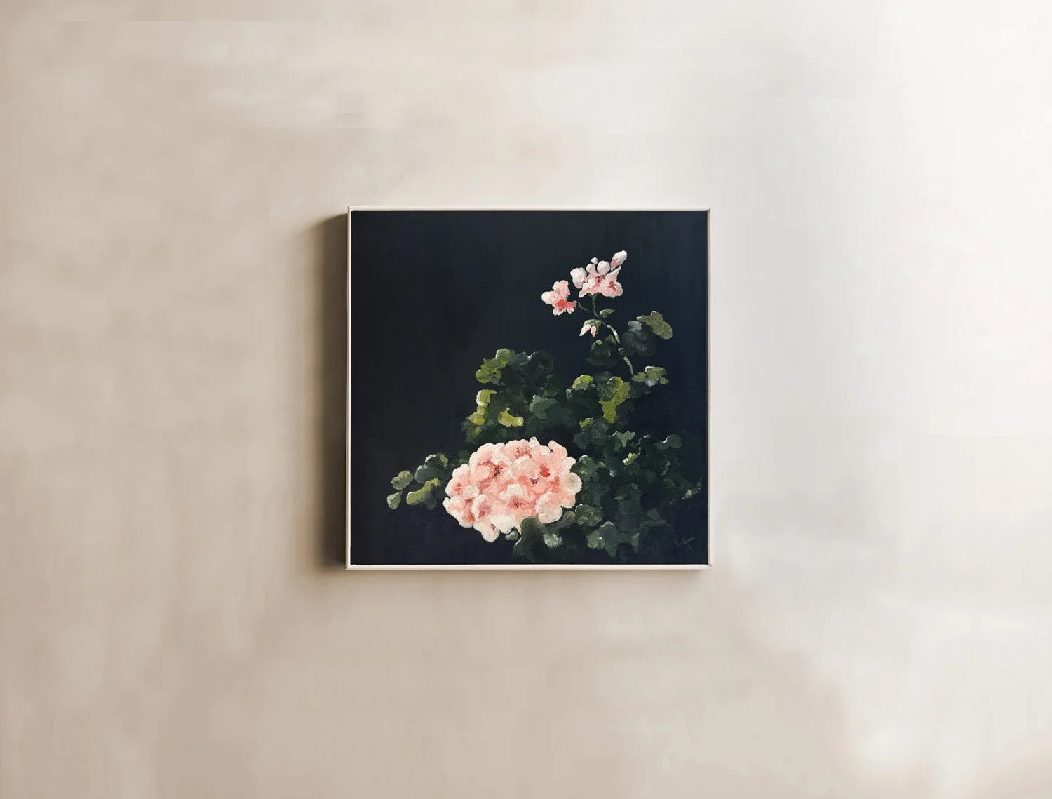 Swedish Geranium Series 2 of 4 - 12"x12"