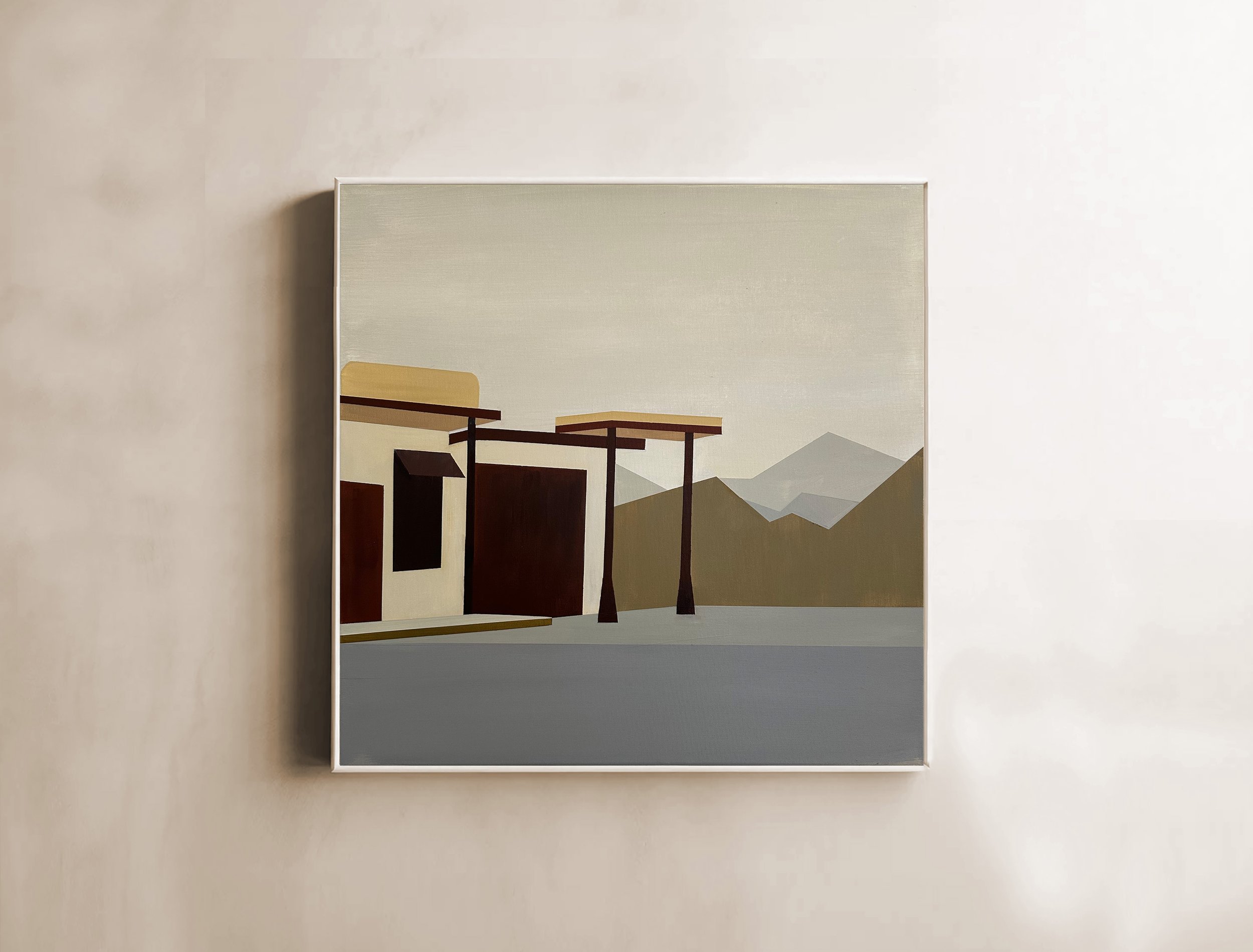 Fill Up - 24'x24" $1,450 unframed