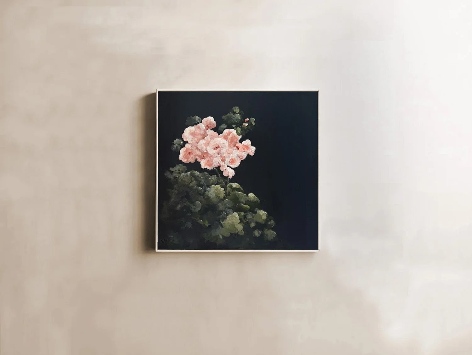 Swedish Geranium Series 4 of 4 - 12"x12"
