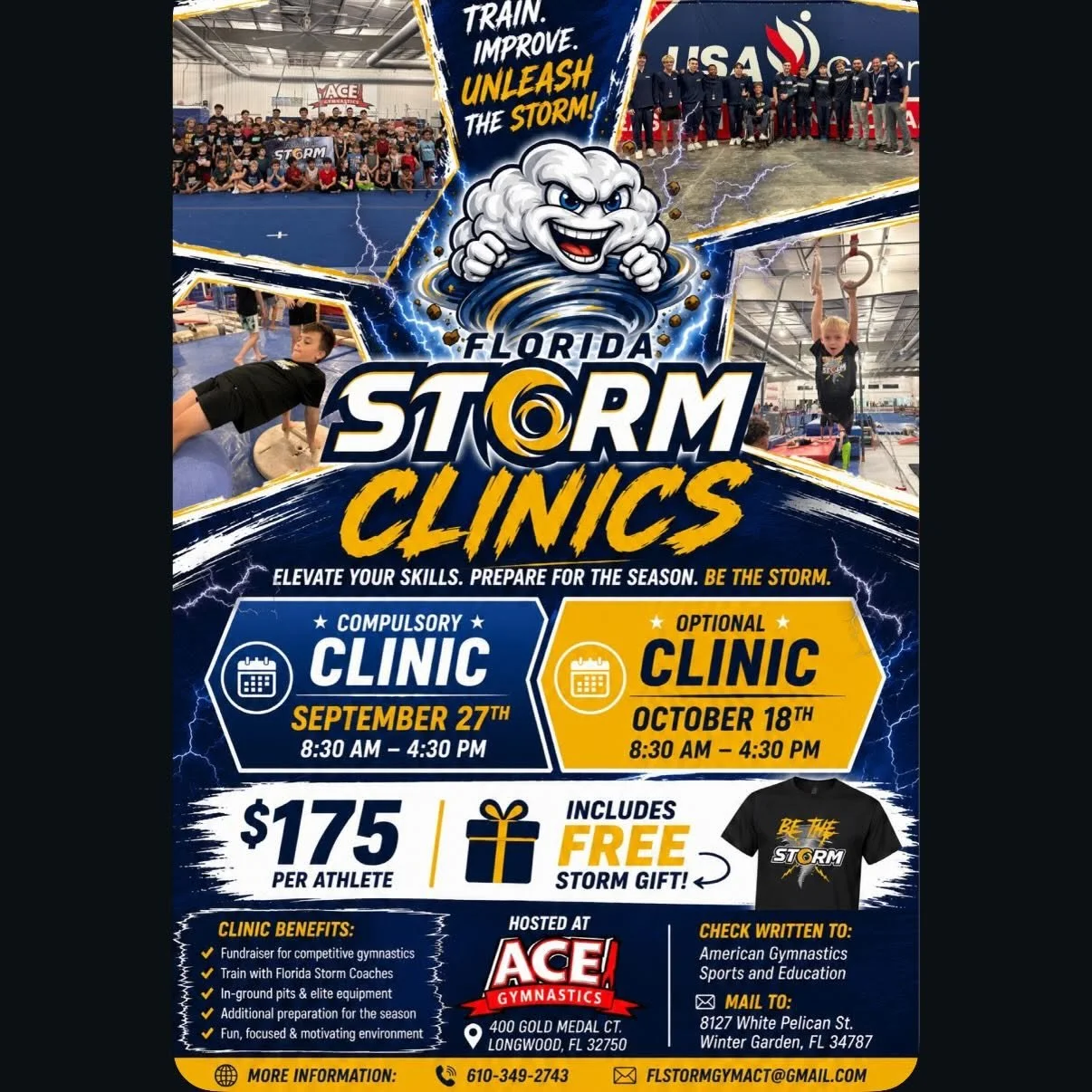 Compulsory Clinic SEPTEMBER 27TH