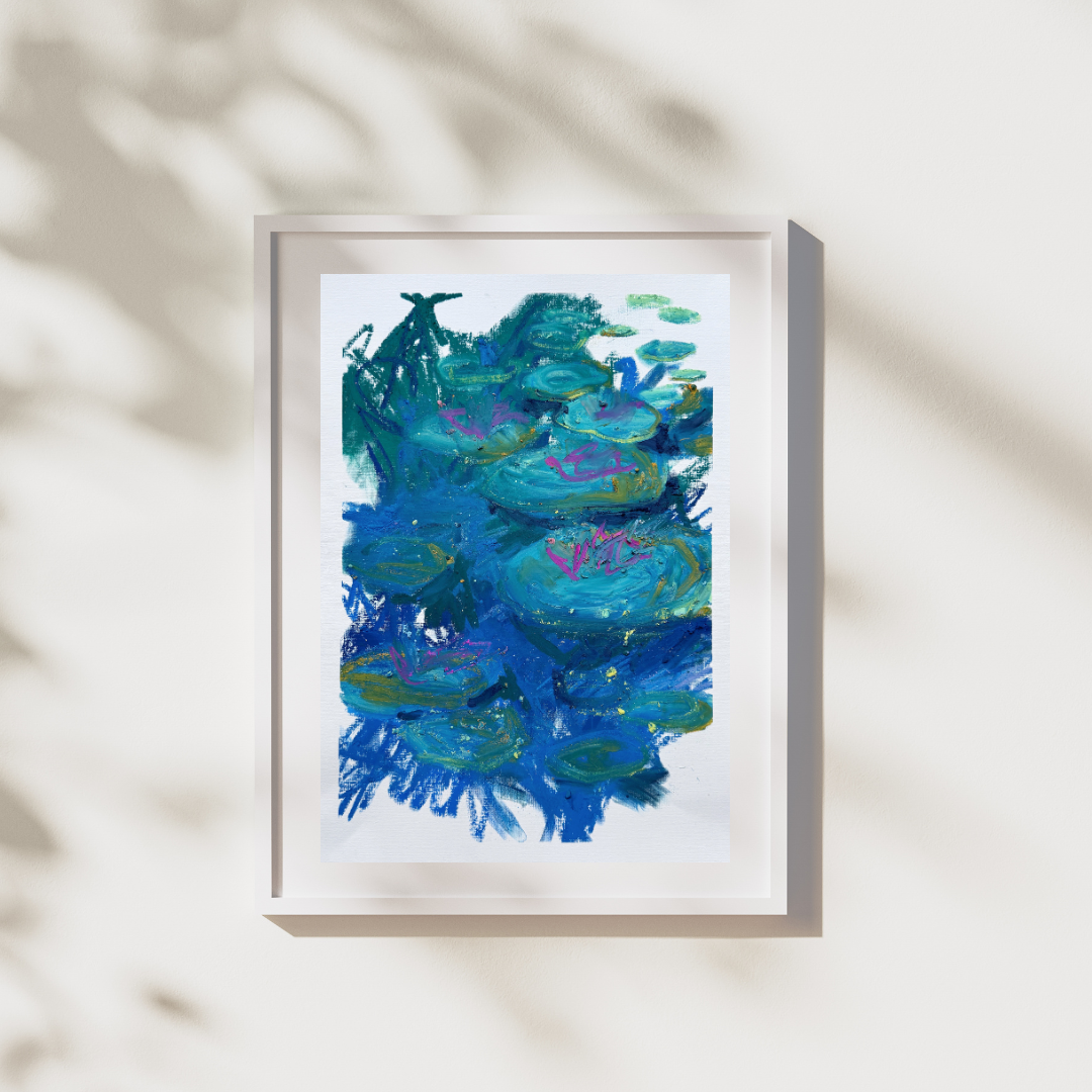 Water Lily 015 - A2 Original