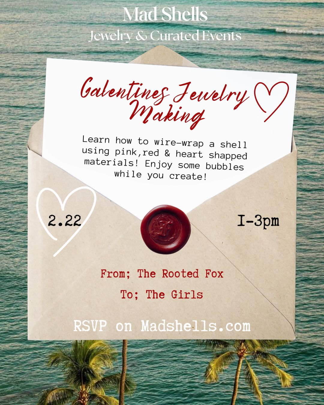 Ocean Beach - <span class="sqsrte-text-color--black">Create Your Own Shell Necklace</span> 