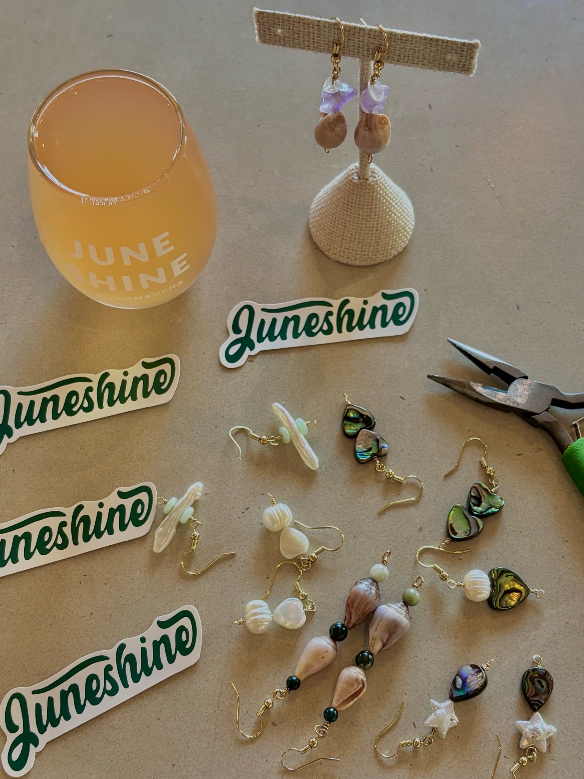 Make Your Own Ocean Earrings Event