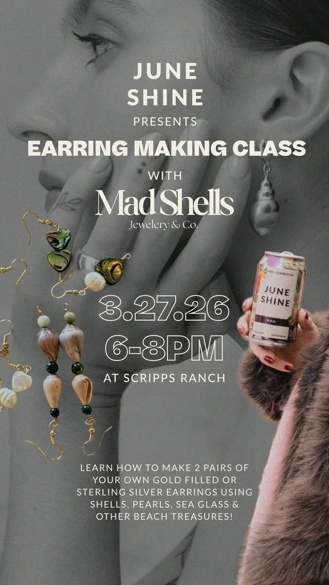 Make Your Own Ocean Earrings Event