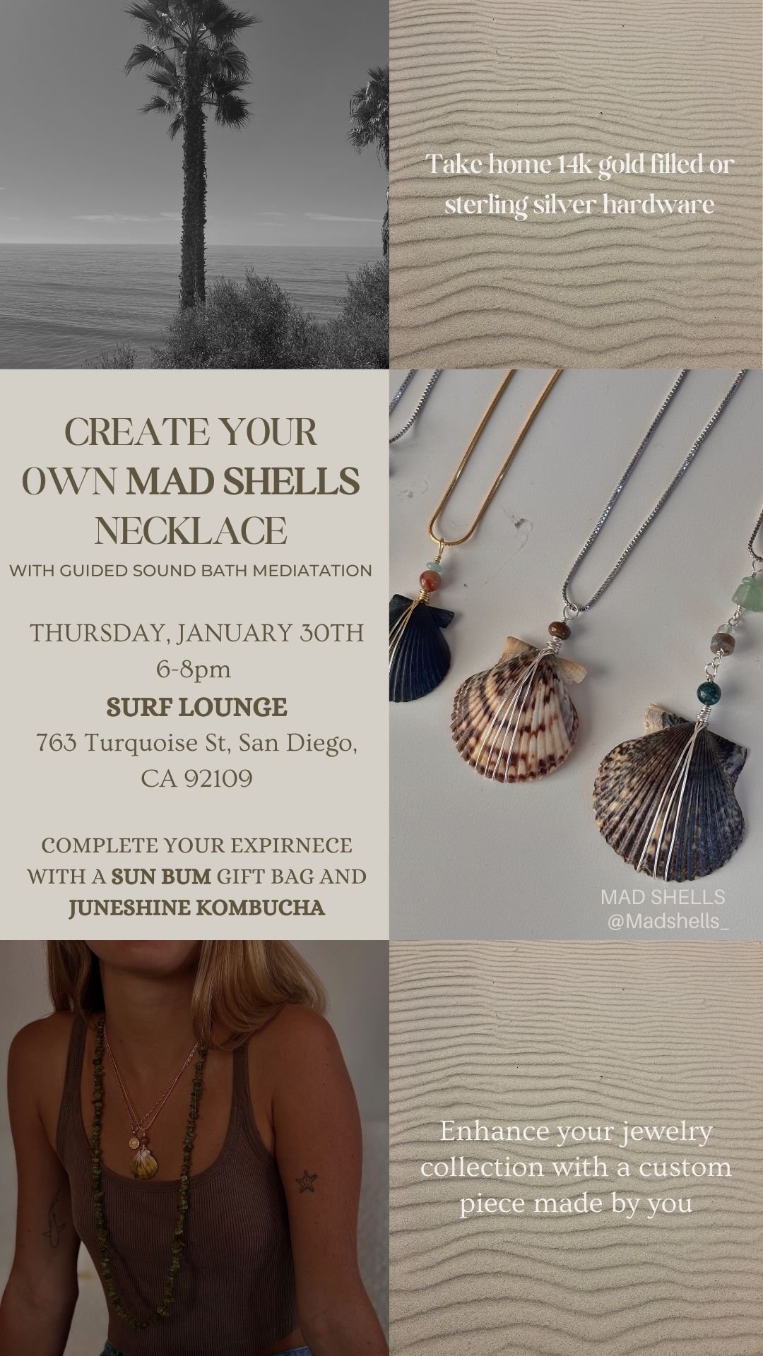 Shell Jewelry Event- Jan 30th