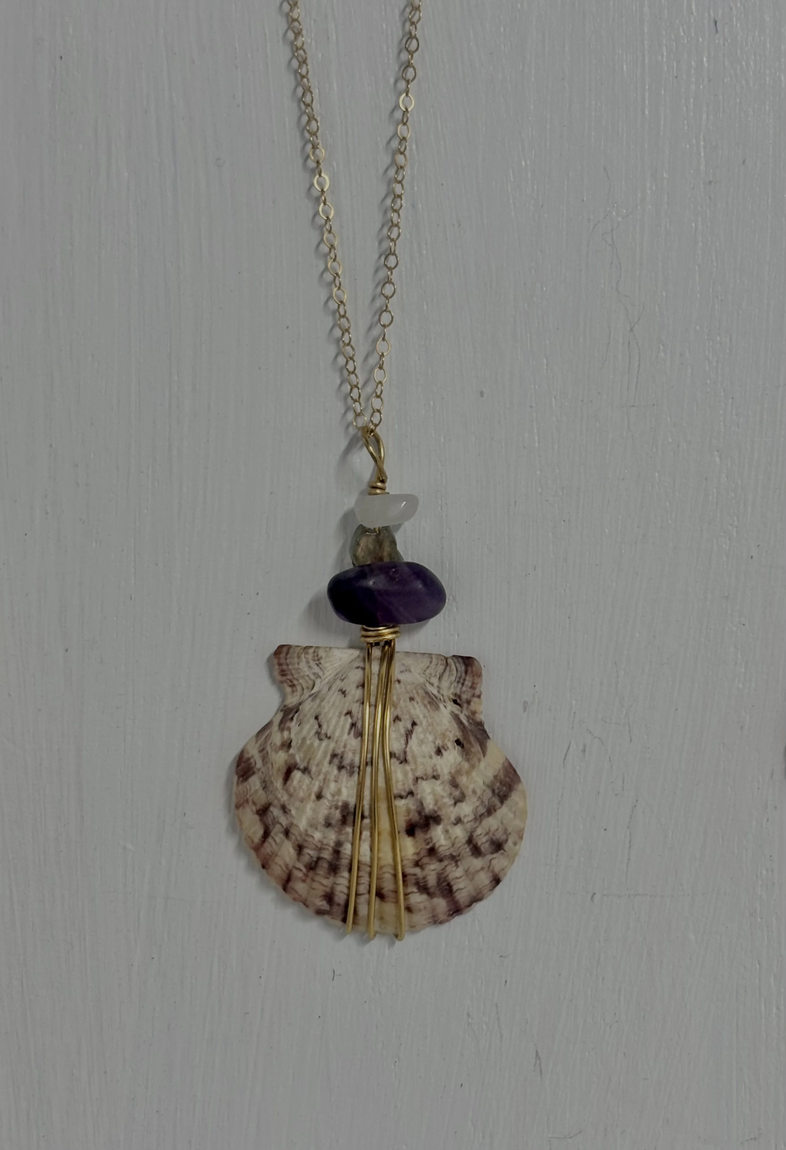 Vacation Island  Shell Necklace