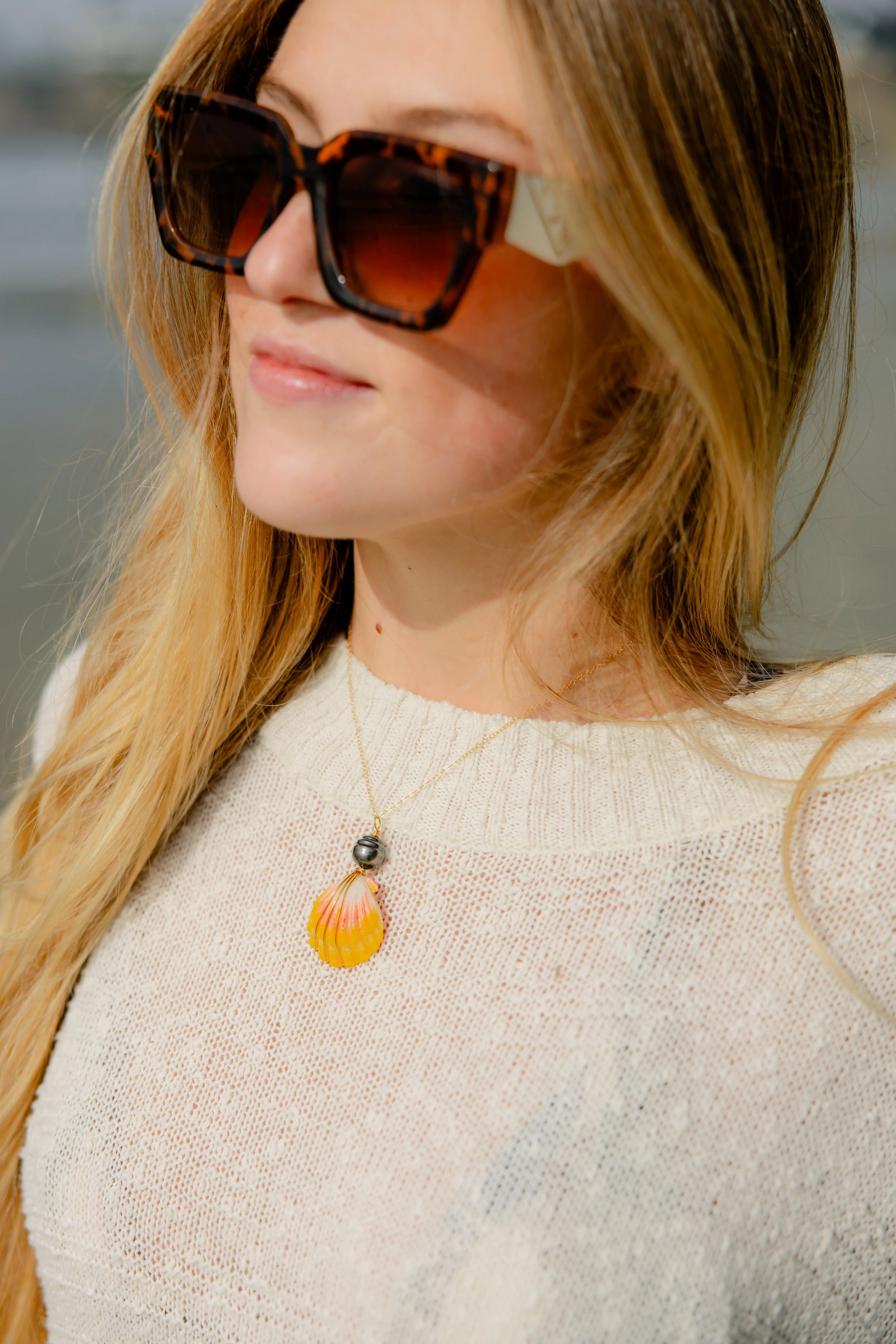 The Kai Shell Necklace