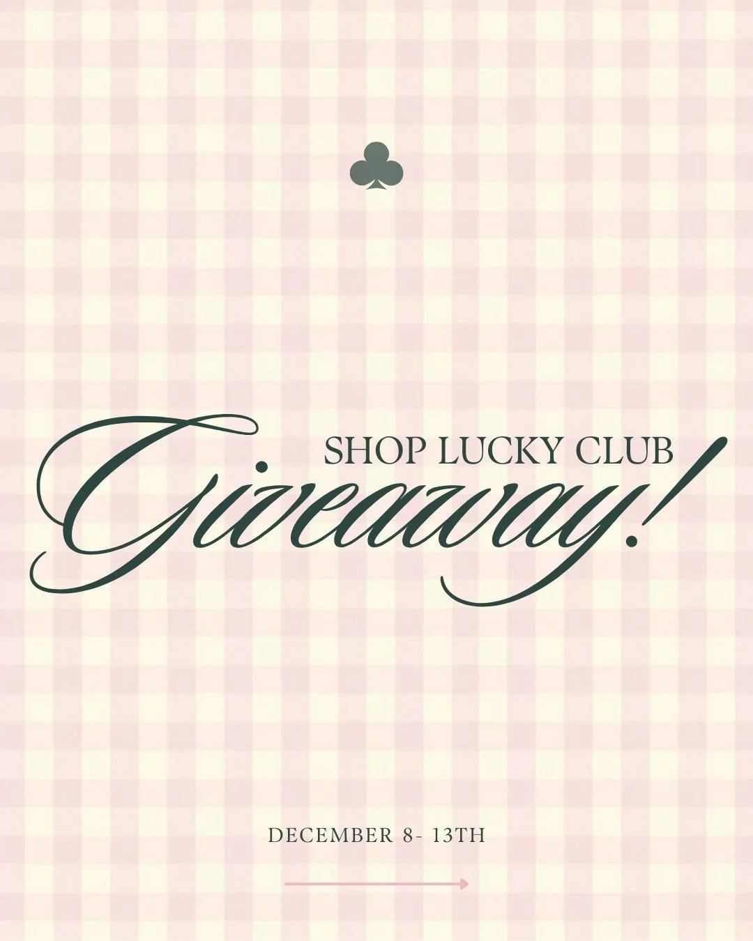 ✨ GIVEAWAY TIME! ✨
We&rsquo;re celebrating this season with our biggest giveaway yet! One lucky winner will receive $500 worth of clothing and a 6-month Shop Lucky Club membership &mdash; complete with a personal stylist, digital closet, monthly outf