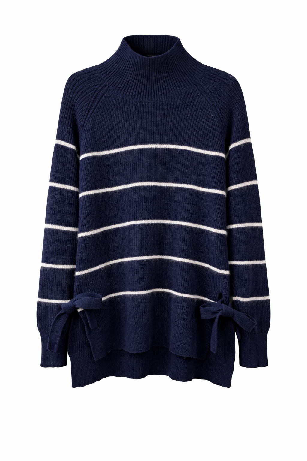 Rebecca Taylor Wool Sweater with white stripes