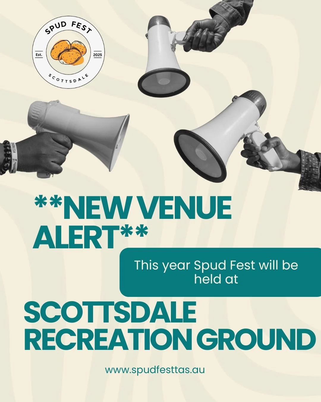 We've moved this year - Spud Fest 2026 will be held at the Scottsdale Recreation Ground! We needed to be close to our @finskaopentas buddies because we didn't want anyone to miss out on a spudtacular time. We're hoping to bring the atmosphere from la
