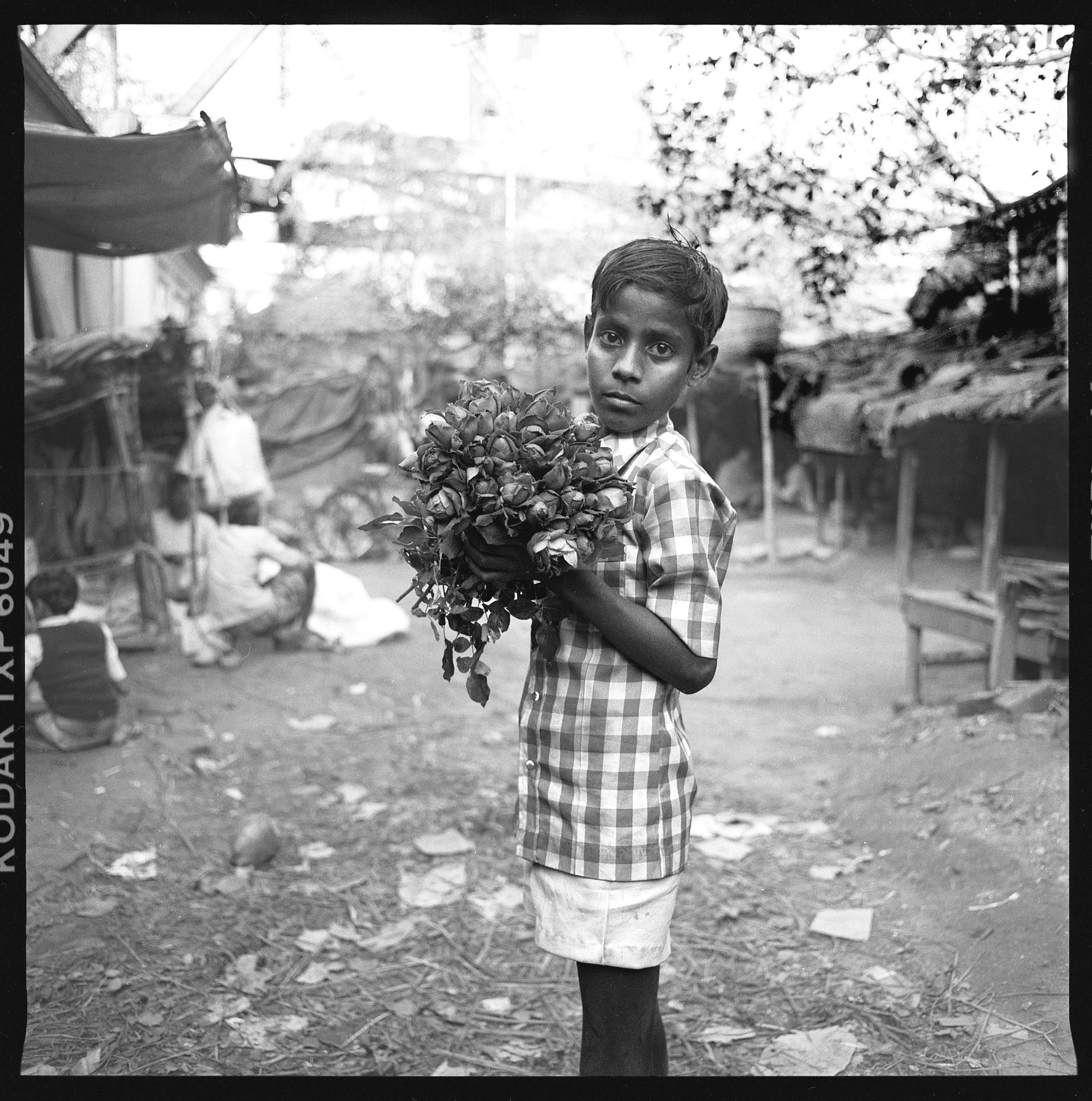 Calcutta flower market