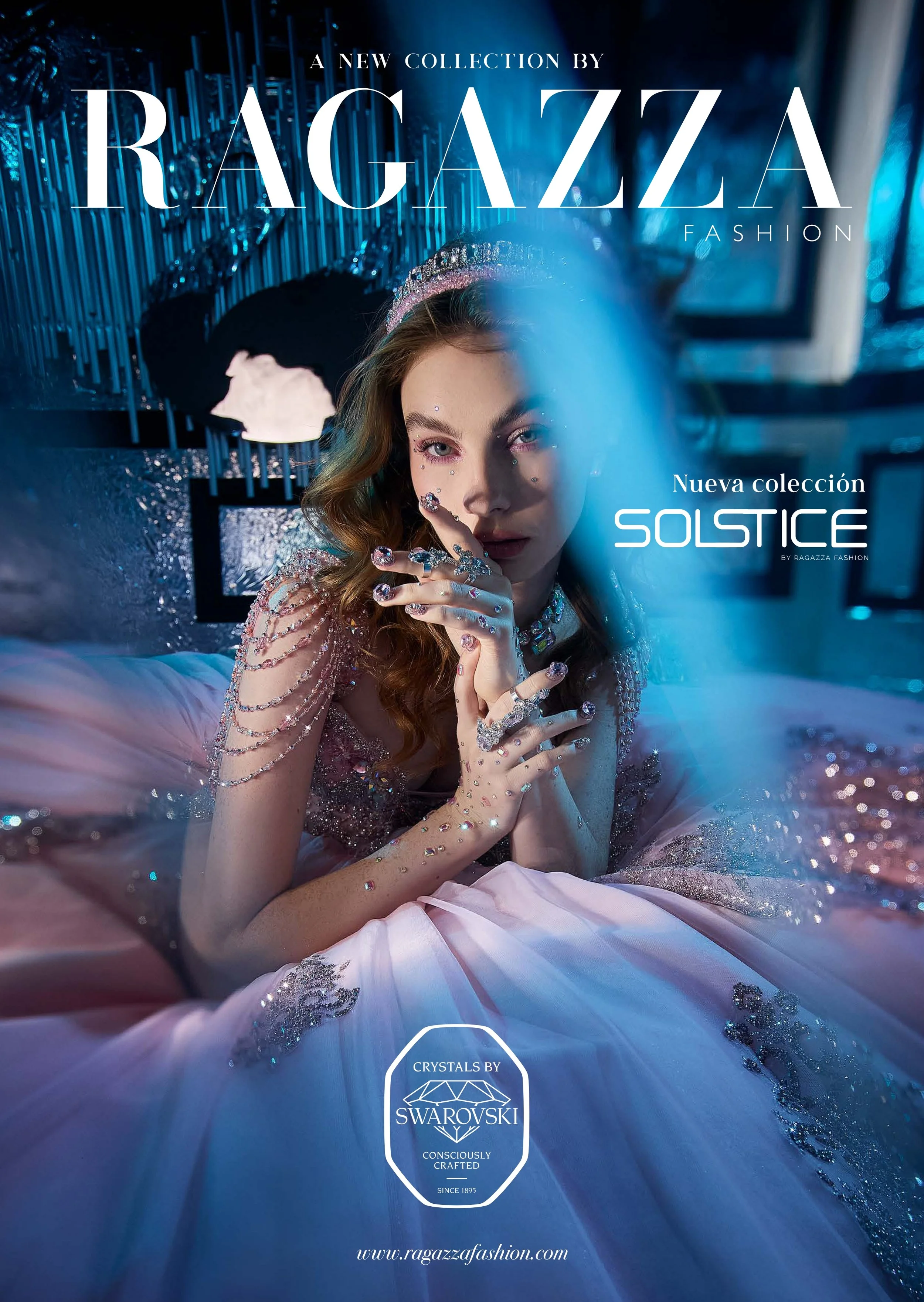Swarovski Portada Ragazza Vestido XV Años Quinceañera