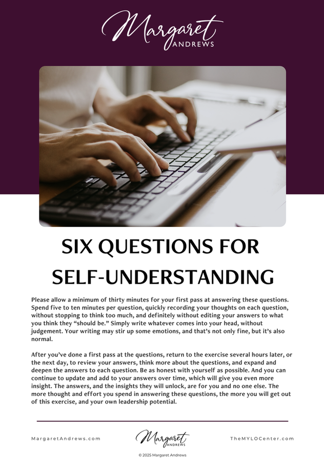 6 Questions for Self Understanding