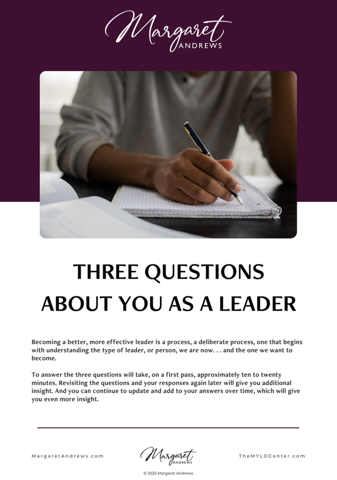 Three Questions About You