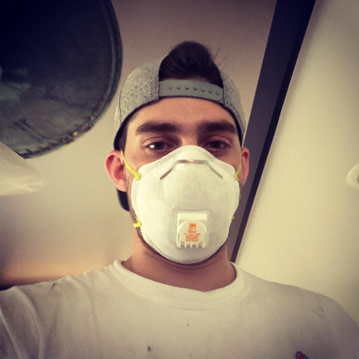 Alway mask up. Protect your lungs, live longer for your family or whatever drives you. It may be Your health, but those around you want you around for a long time. #health #3mmasks #n95facemask #sprayingpaint #paintlife