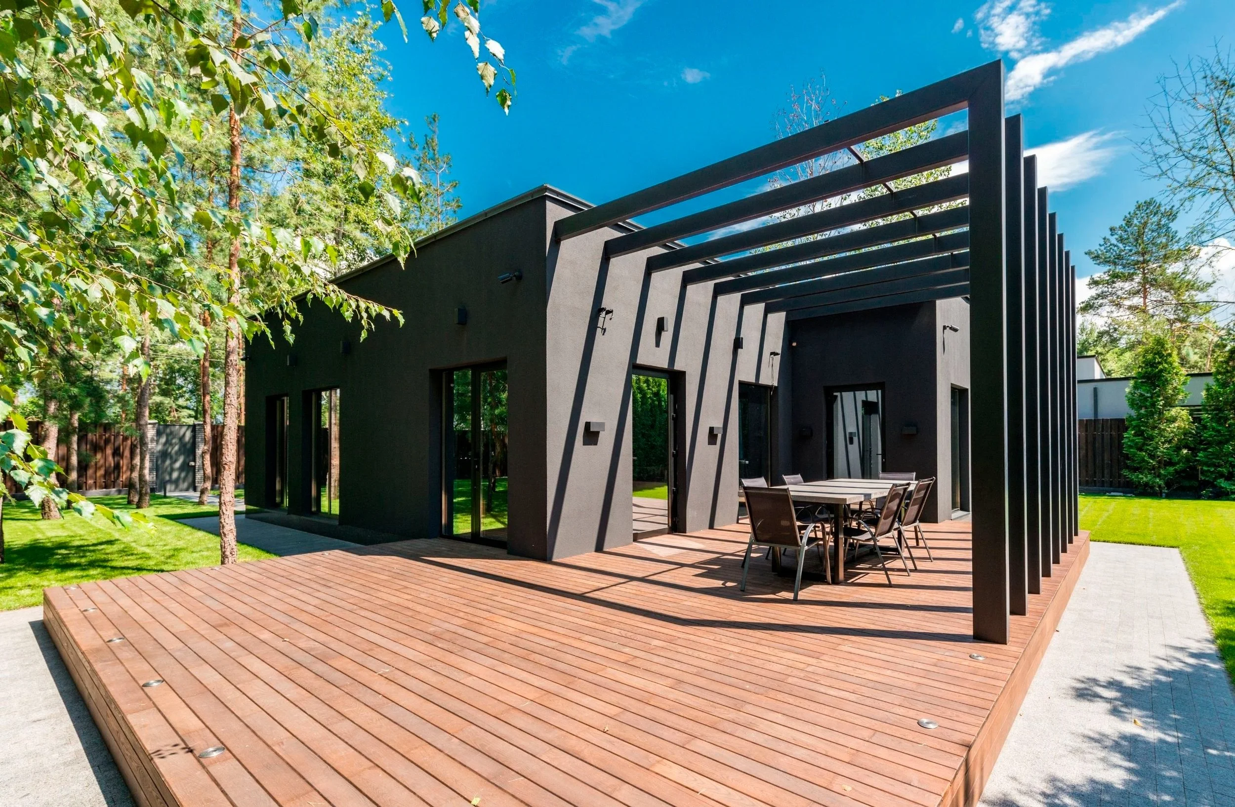 Outdoor area with WOCA Exterior Oil