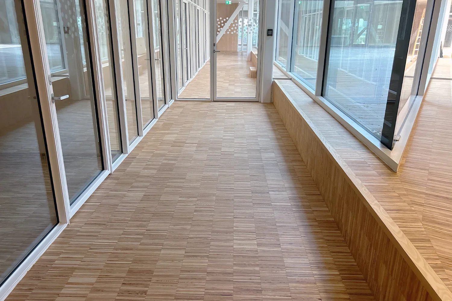 Wooden flooring finished with WOCA Diamond Oil Active