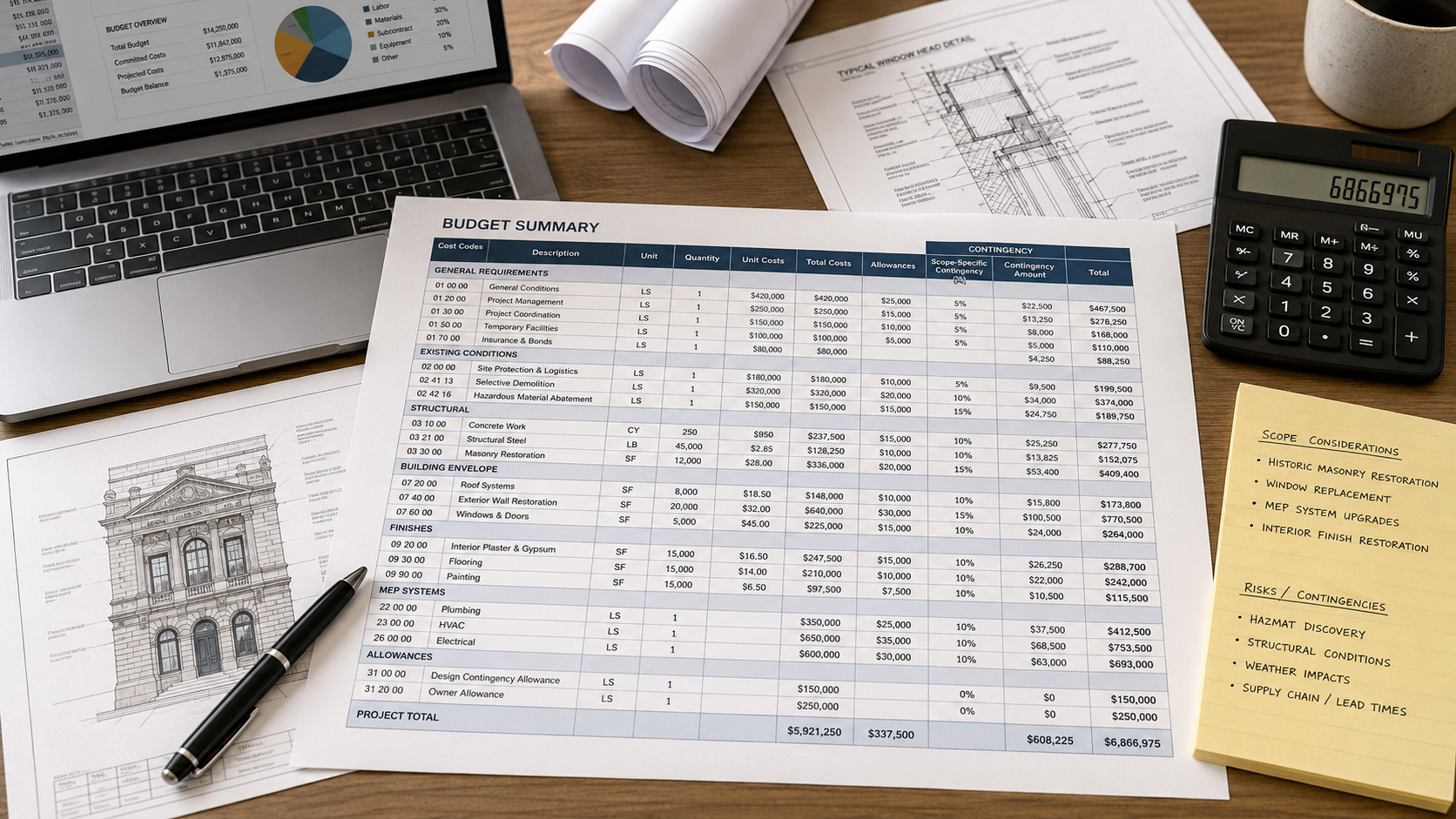What a Detailed Budget Reveals About a Project