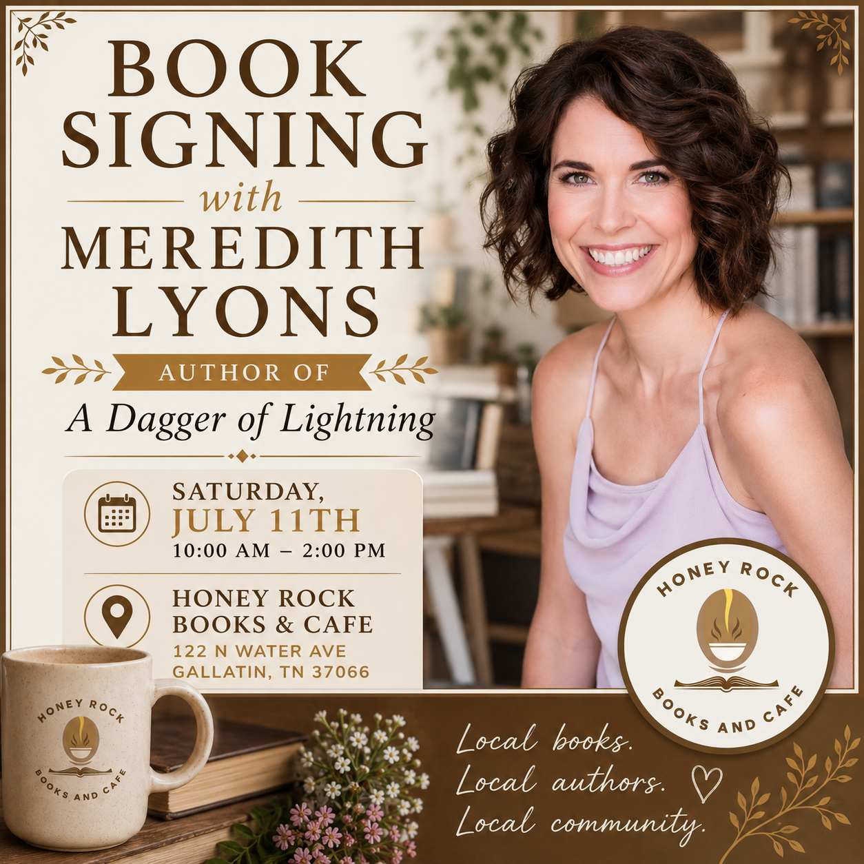 Meredith Lyons Book Signing