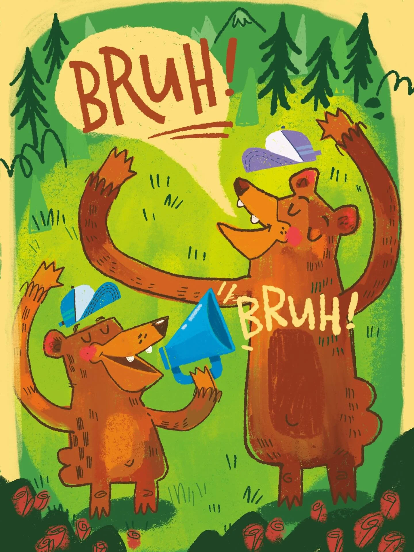BRUH

#bruh #kidsbookillustration #storybookillustration #halifaxart