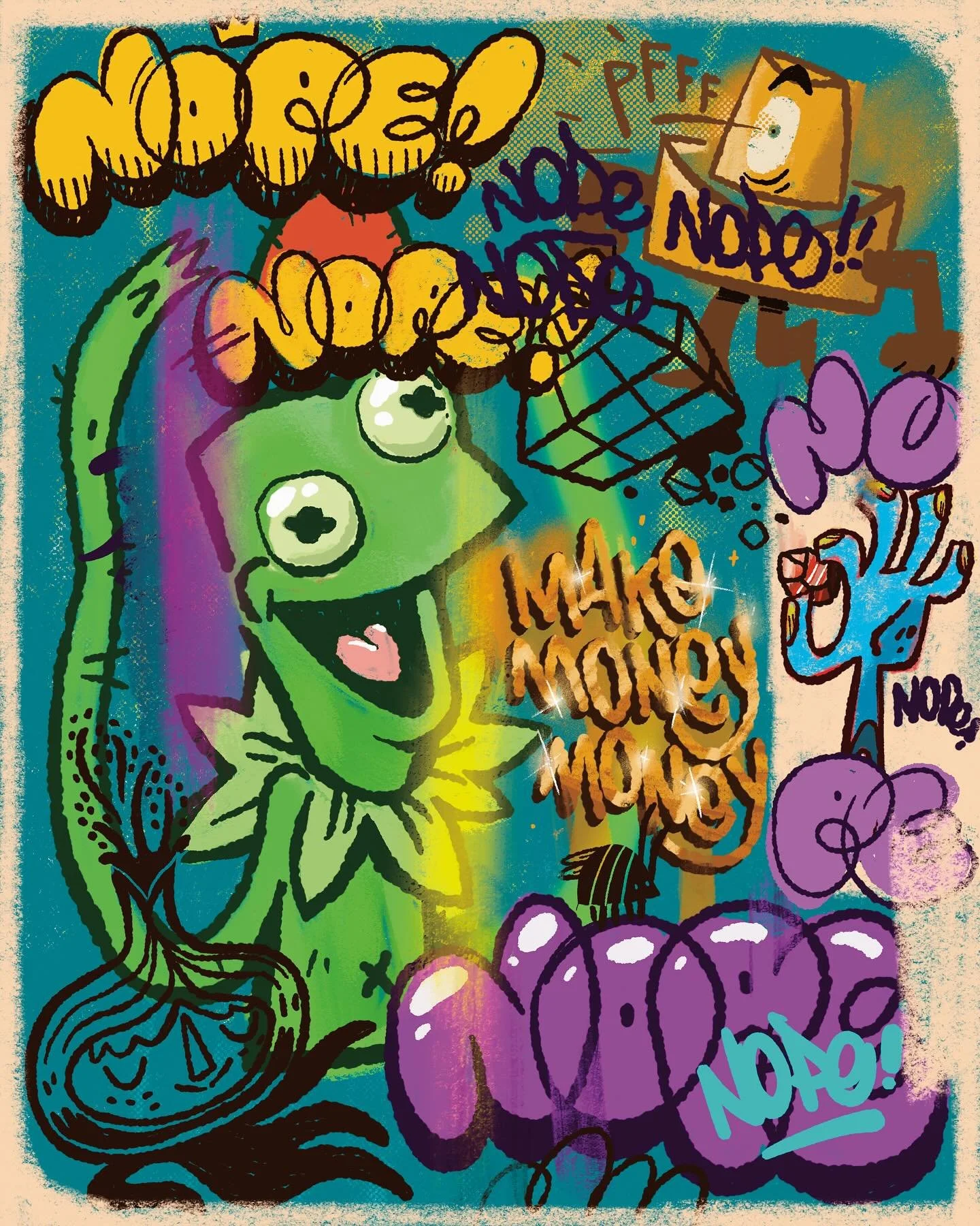 On a working vacation for a few days this week. Been working on a project that's just....so far from completion, but pretty exciting 👀👀! Sketch page of some exploratory stuff to include. 

#sketchbookpages #sketchbook #graffart #warmups