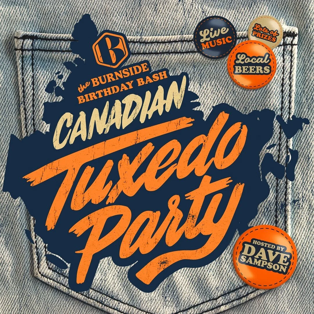 Check out the branding we did for the upcoming CANADIAN TUXEDO PARTY from @burnsidebrewing 🎉🎉

If you've got some denim you're dying to dance in, then it looks like we'll see you Sunday at 4pm at @themarqueeballroom 

H Y P E D

#denim #halifamous 