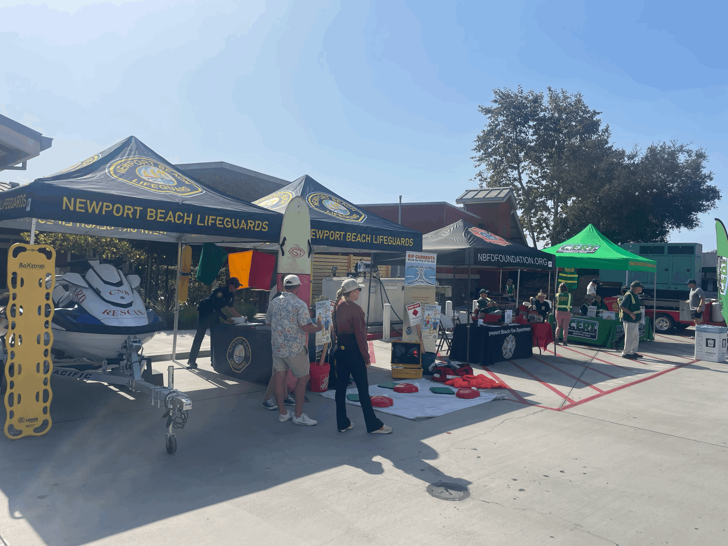 Newport Beach Fire Services Day