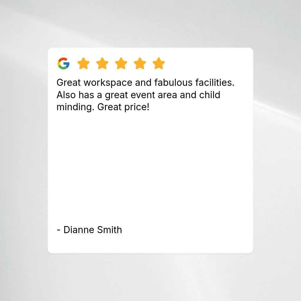 Another great review 💫

#nookcollective #sunshinecoastcoworking #coworkingspace #coworkingsunshinecoast #coworkingcommunity #worklifebalance #parentfriendlyworkspace
#review
#⭐️⭐️⭐️⭐️⭐️