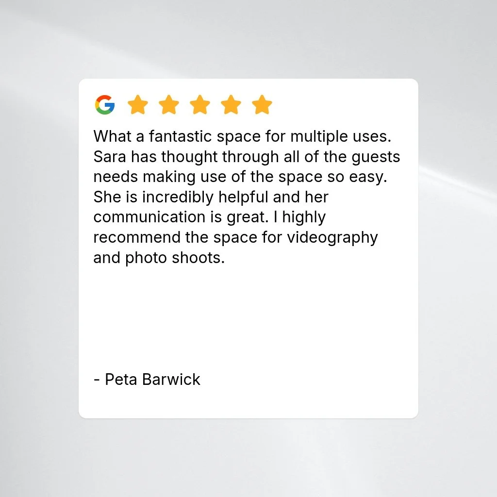 Another great review 💫

#nookcollective #sunshinecoastcoworking #coworkingspace #coworkingsunshinecoast #coworkingcommunity #worklifebalance #parentfriendlyworkspace
#review
#⭐️⭐️⭐️⭐️⭐️