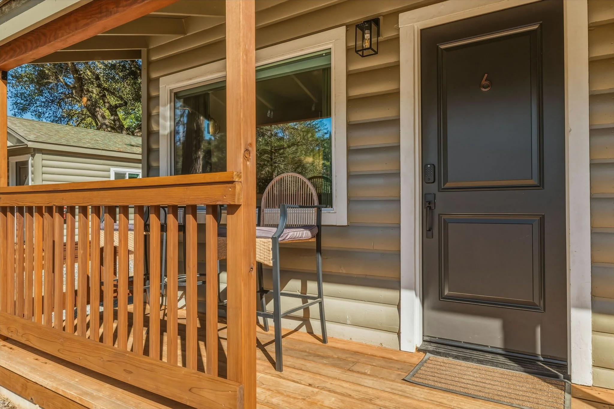 Exterior of Cabin 6