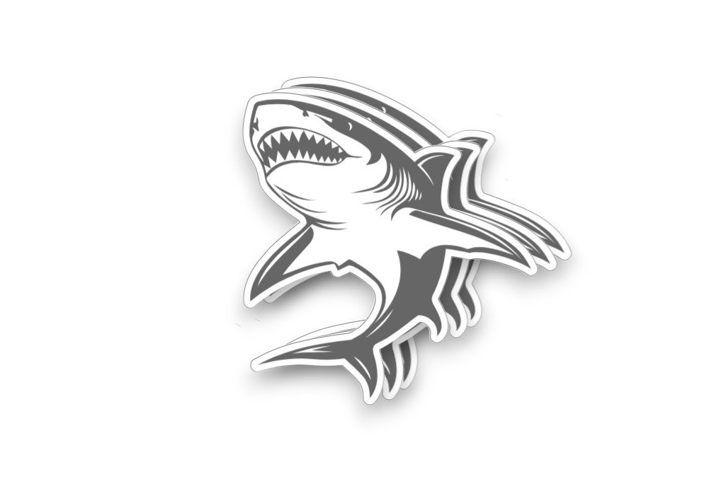 Great White Shark sticker