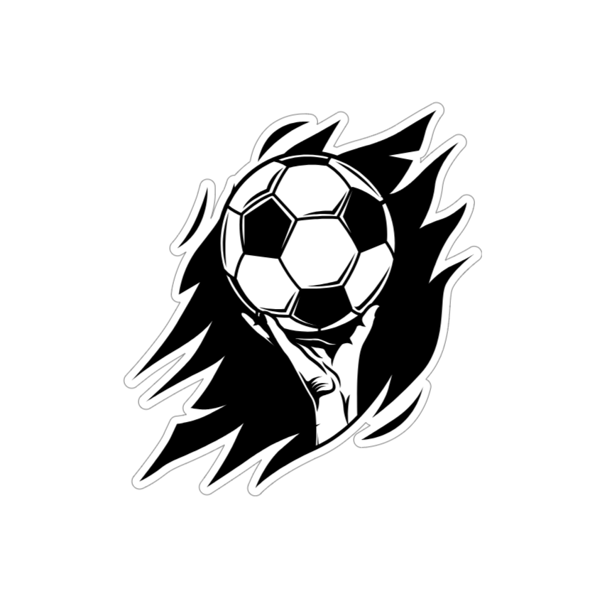 Soccer sticker