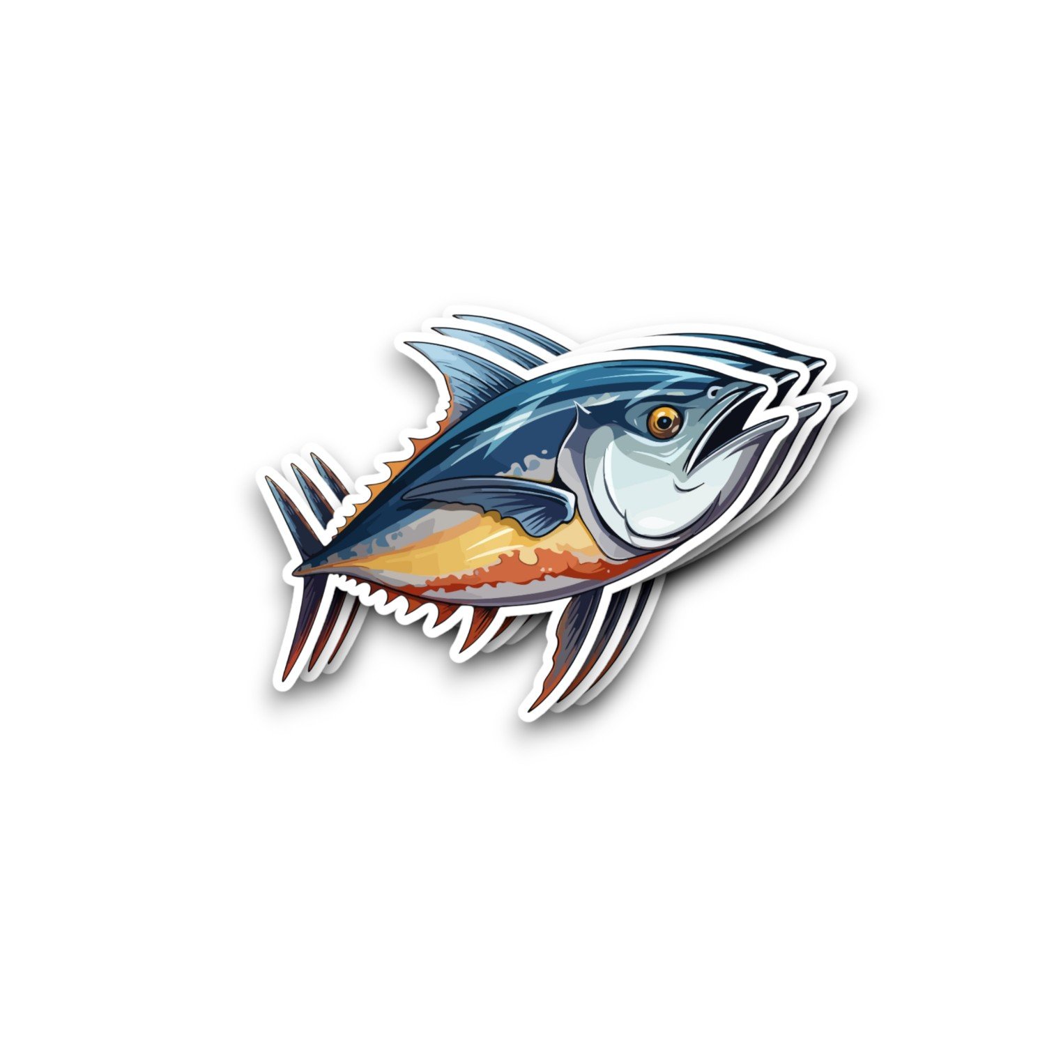 Bluefin tuna sticker