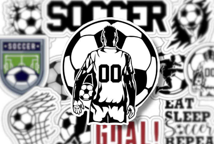 Soccer stickers