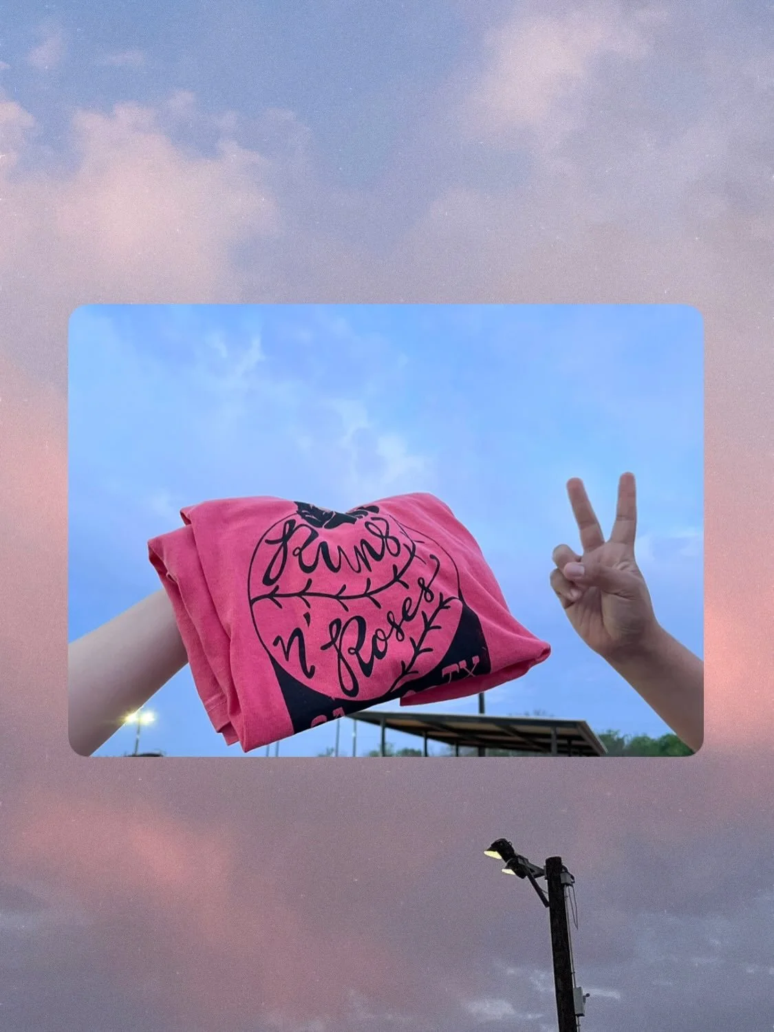 Twas&rsquo; a beautiful spring night perfectly paired with some softball and friends. Here&rsquo;s to the Roses 🌹I love yall. 

New season means new shirts!! Catch these cuties like the catch outfield balls every Thursday at Rusty Lyons! We are vote