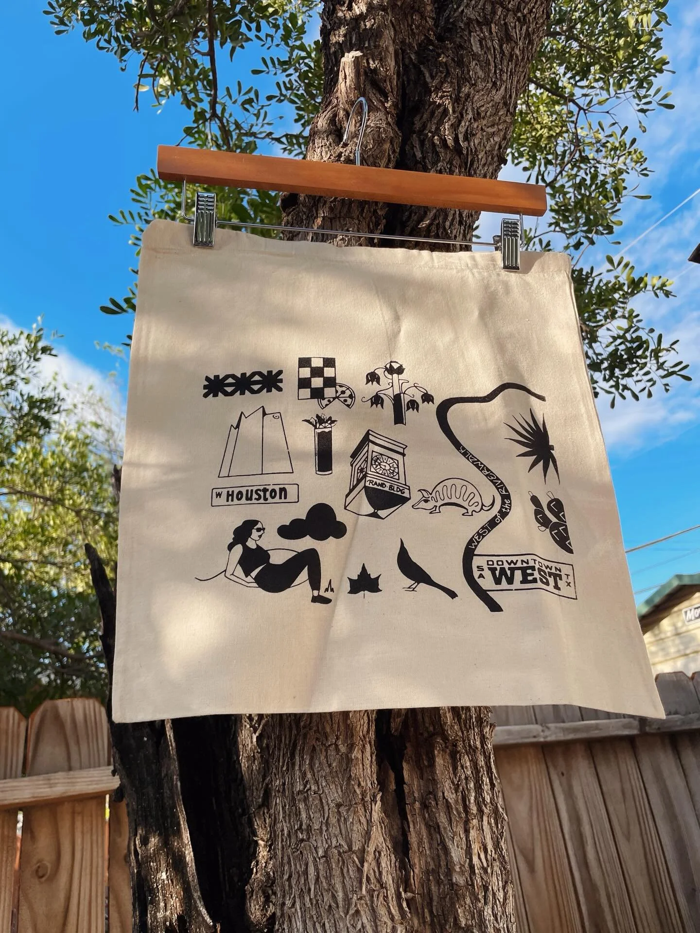 Much like books, quests are projects and pivots. Find this fun feature this weekend at the @downtownwestsa SABF vendor tent. I&rsquo;ll be there too handing these limited edition totes out 😘
&bull;
&bull;
#sanantoniobookfestival #sanantonio #downtow