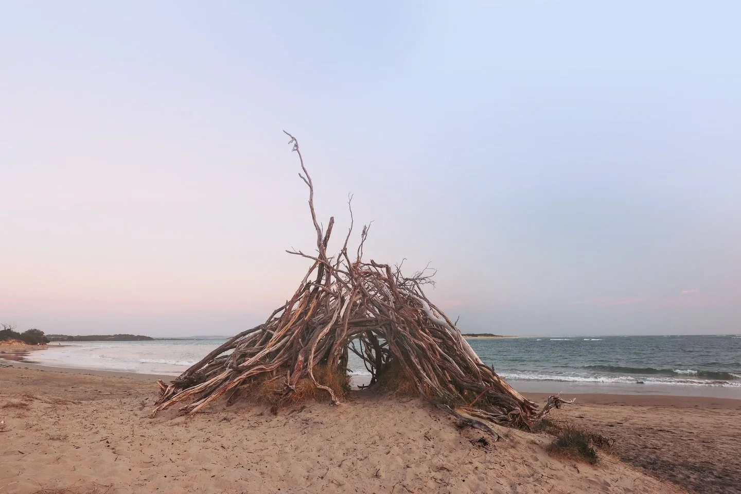 I was commissioned to capture this coastal town filled with sentiment of family holidays and raw beauty.  It took me a year to find the right time + weather but in the end&hellip;. boy did the smokey sunset deliver some magic that kept changing and g