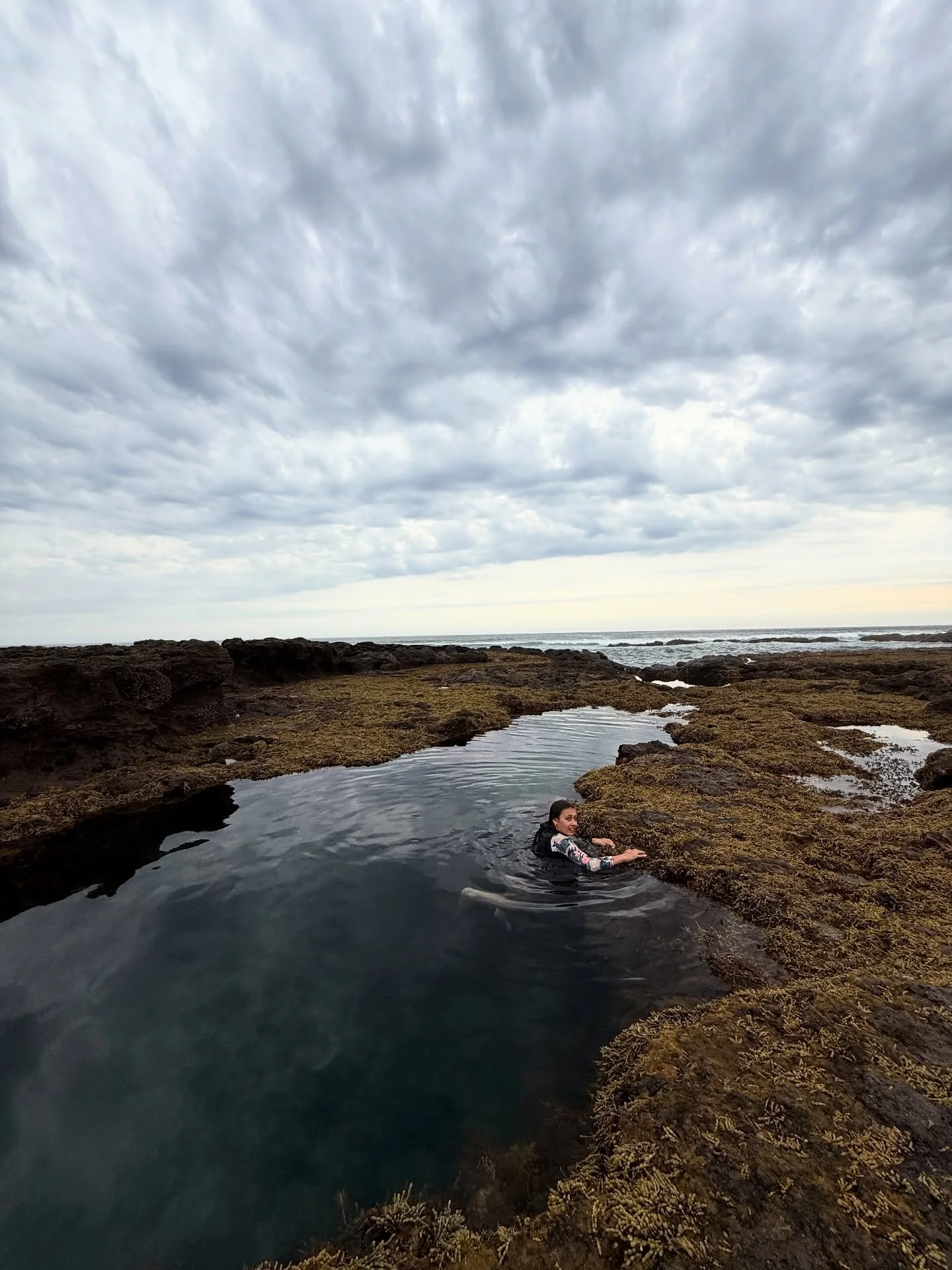 Surf Beach rockpools at low tide! 💜💜
