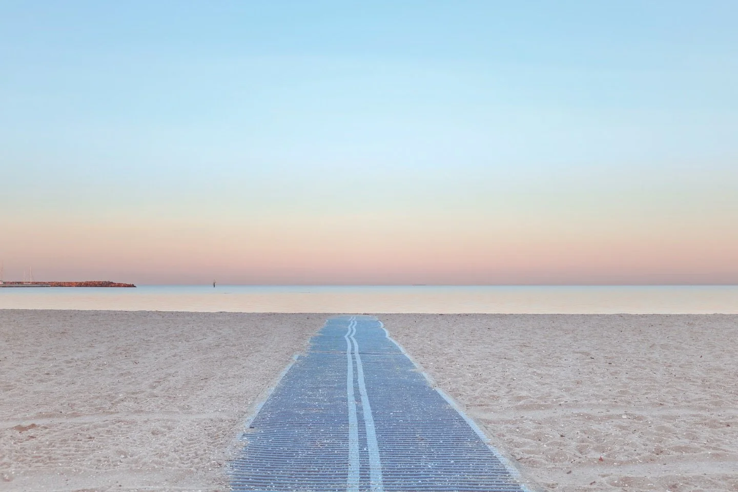 Hampton at dawn.