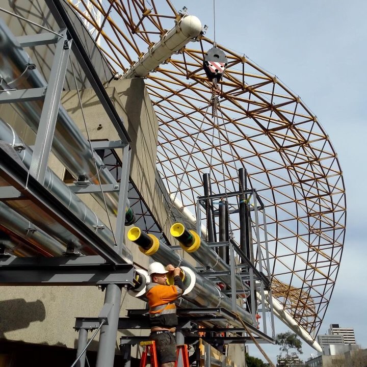 Rigging and Demolition for Ellis Air
