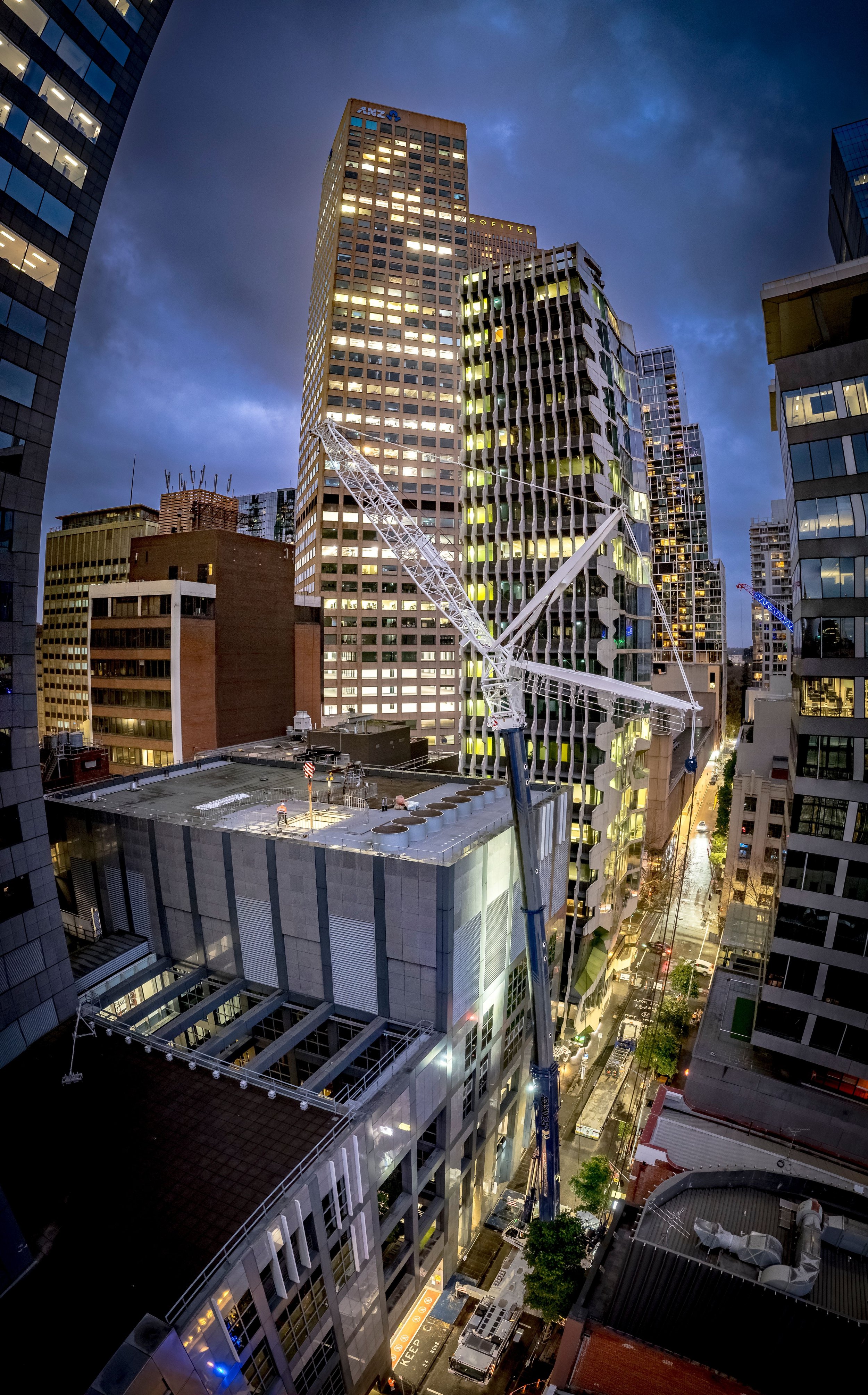 Rigging, Demolition, Engineering and Fabrication of steel for AG Coombs