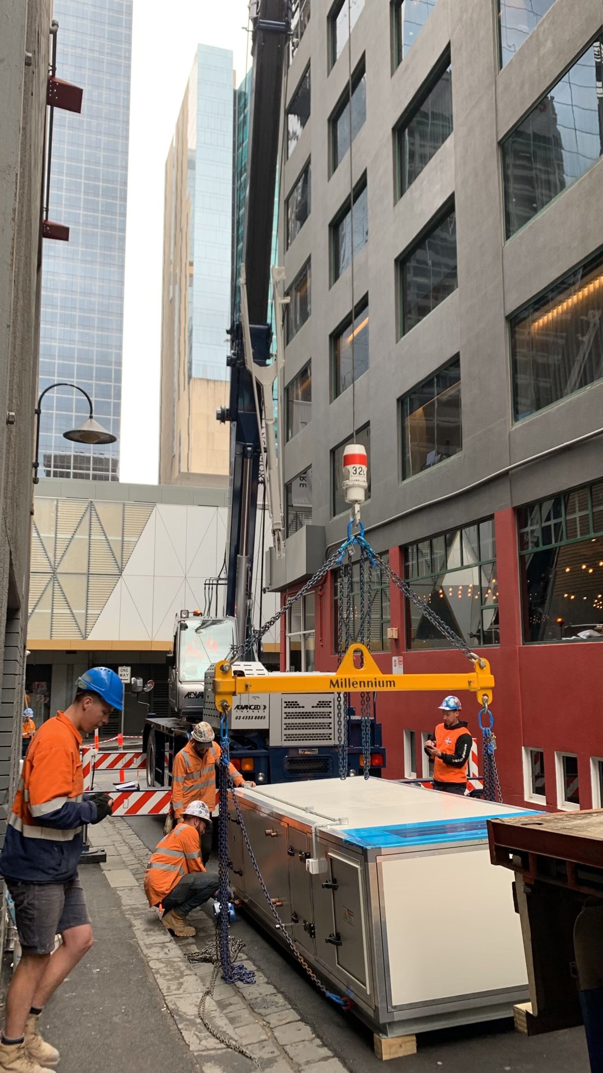 Rydges Hotel Upgrade — Millennium Rigging