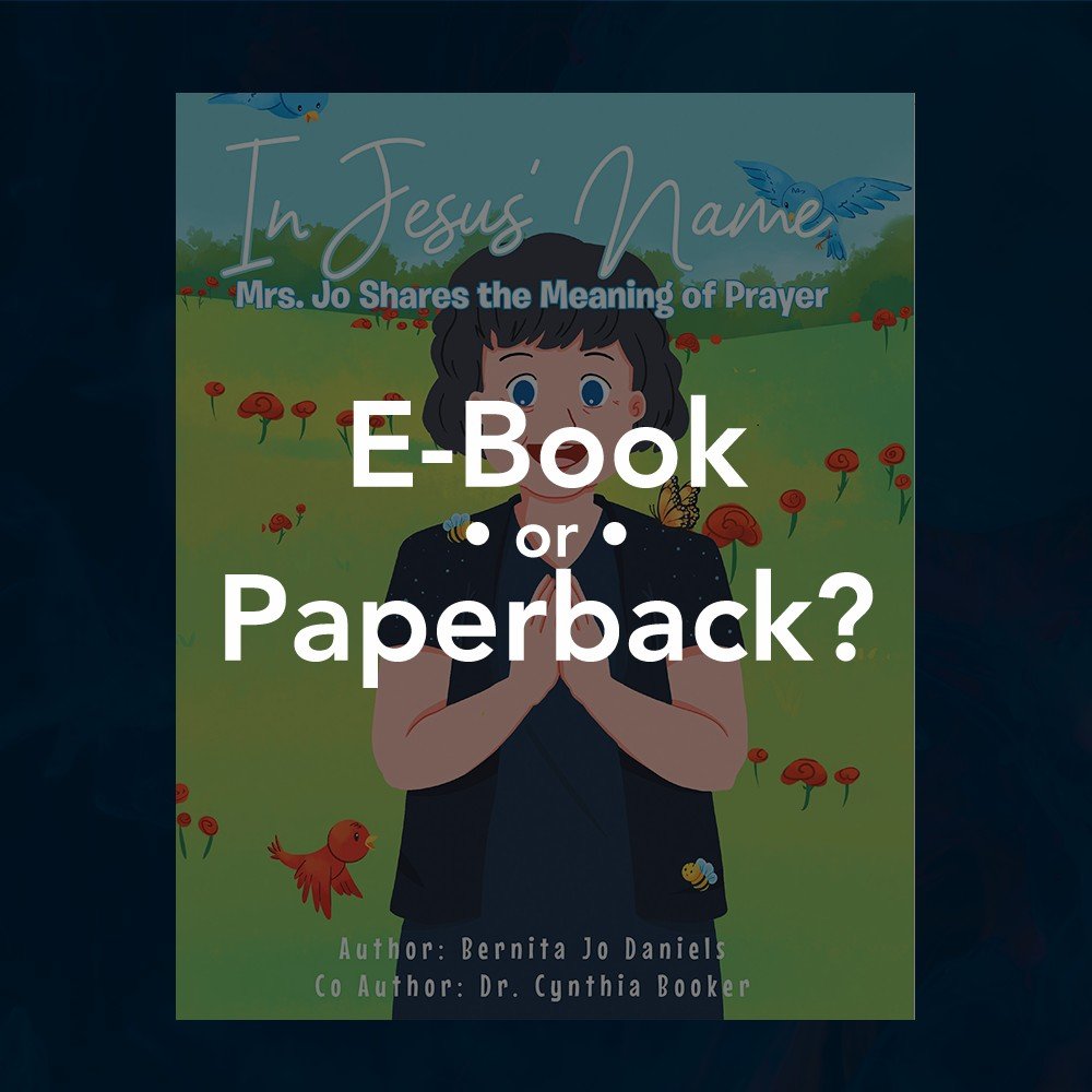 Which do you prefer?  Luckily my book comes in both!