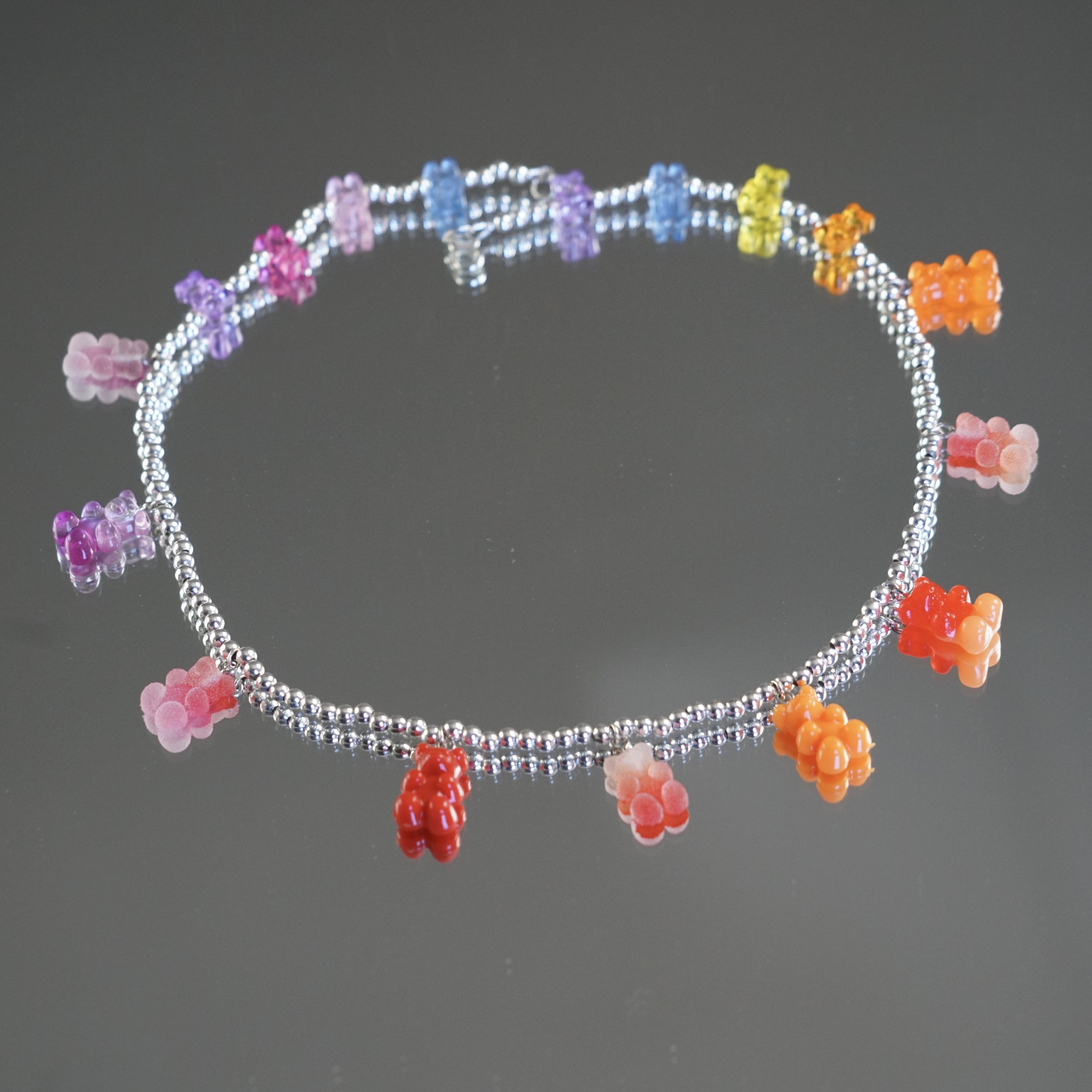 Light Jelly silver chain