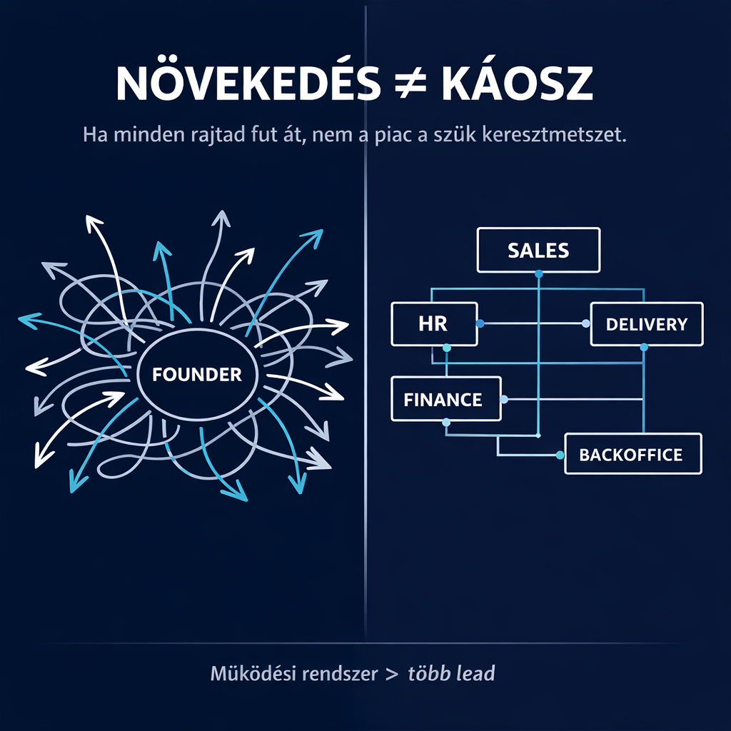 📈 Amikor a növekedés már fájni kezd – Hogyan építettünk új működési rendszert egy ügynökségnél?