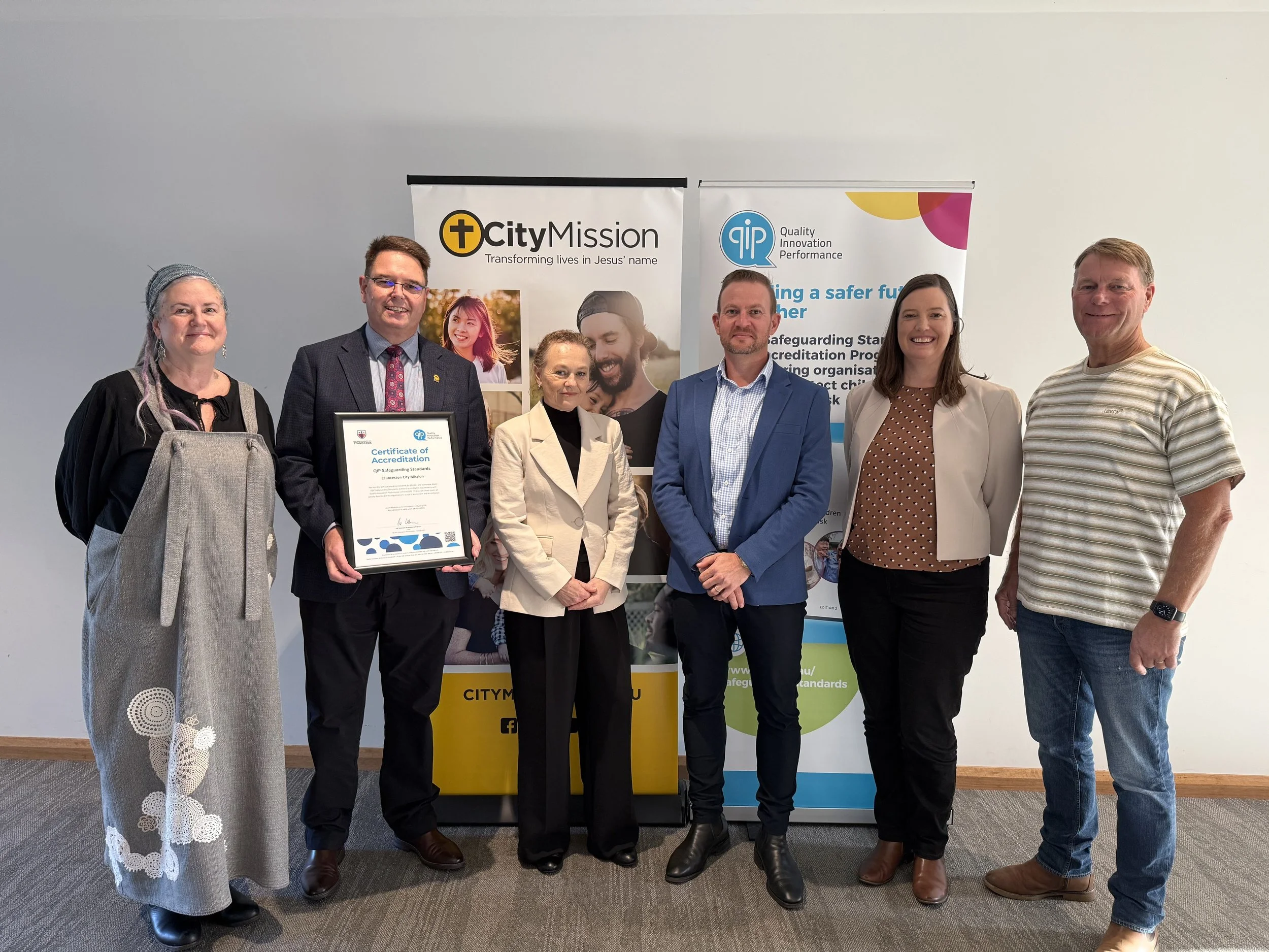 City Mission and QIP mark national first under new Standards for Safeguarding Children and Vulnerable Adults