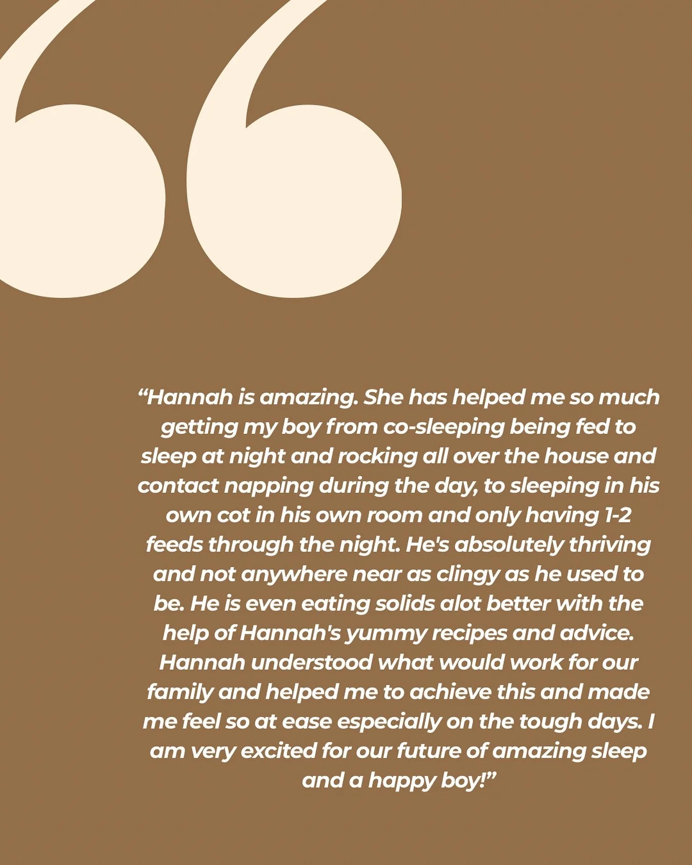 From co-sleeping, feeding to sleep, and contact naps&hellip; to sleeping in his own cot with just 1&ndash;2 feeds overnight 💫 Watching little Leo thrive was so special, and I&rsquo;m so proud of the progress his amazing mum has made 🤍

#clientlove 