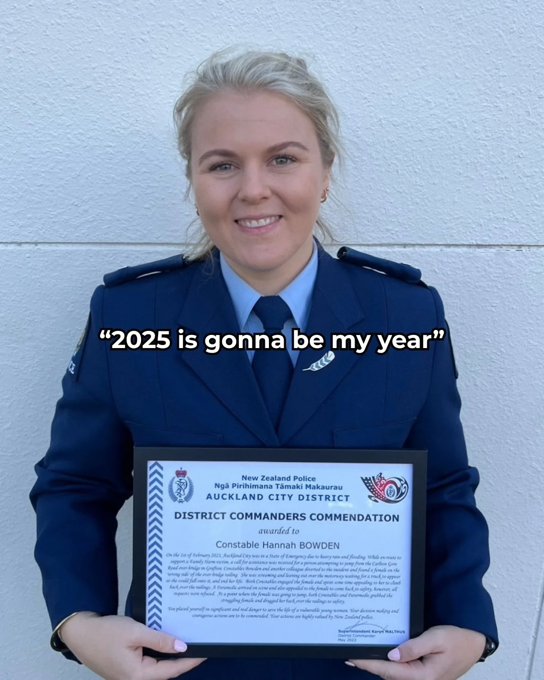 So turns out&hellip; 2025 really was my year 🫶🏼